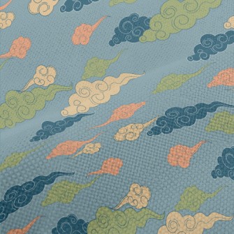 Colorful Chinese Clouds Performance Linen