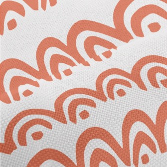 Hand Drawn Arch Doodle Performance Linen