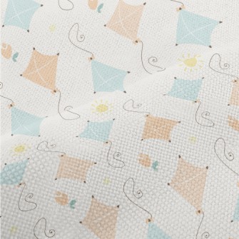 Cute Cartoon Kite Performance Linen