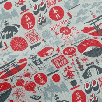 Japanese Cultural Elements Performance Linen