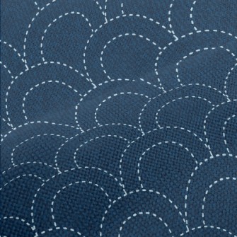 Japanese Sashiko Embroidery Performance Linen