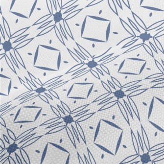 Decorative Geometric Figures Performance Linen