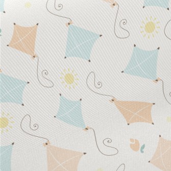 Cute Cartoon Kite Twill