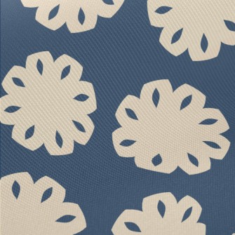 Flower Shape Paper Cutting Twill