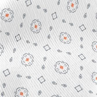 Symmetrical Hand-drawn Graphic Standard Corduroy