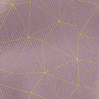 Three-dimensional Triangle Standard Corduroy