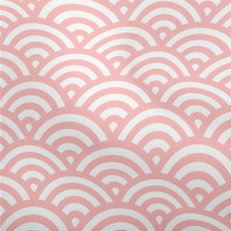 Japanese Pink Waves Dobby