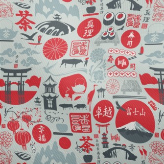 Japanese Cultural Elements Dobby