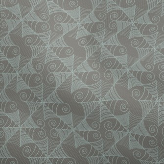 Light Blue Swirls Dobby