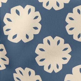 Flower Shape Paper Cutting Stretch Ponte