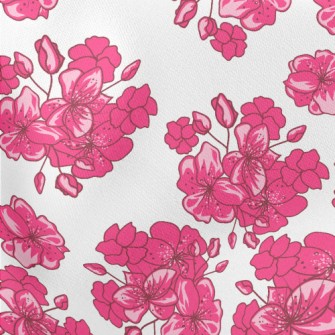 Valentine&#39;s Day Cherry Blo Stretch Ponte