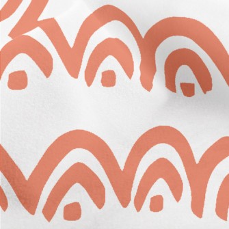 Hand Drawn Arch Doodle Micro Fleece