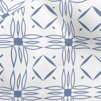 Decorative Geometric Figures Micro Fleece
