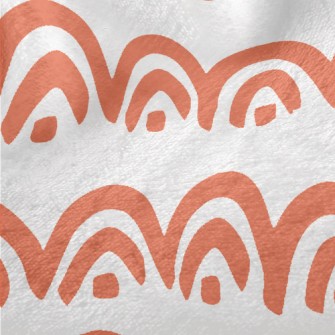 Hand Drawn Arch Doodle Minky