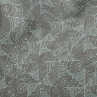 Light Blue Swirls Minky