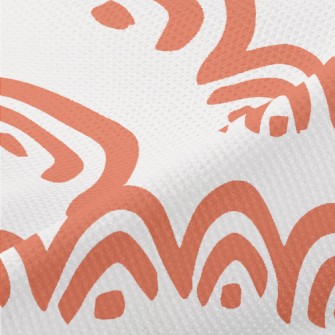 Hand Drawn Arch Doodle Piqué