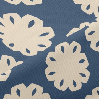 Flower Shape Paper Cutting Piqué