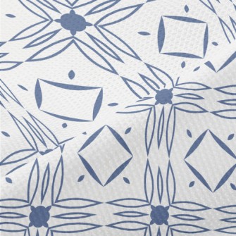Decorative Geometric Figures Piqué