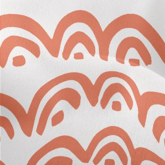 Hand Drawn Arch Doodle Lightweight Performance Linen