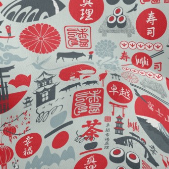 Japanese Cultural Elements Lightweight Performance Linen