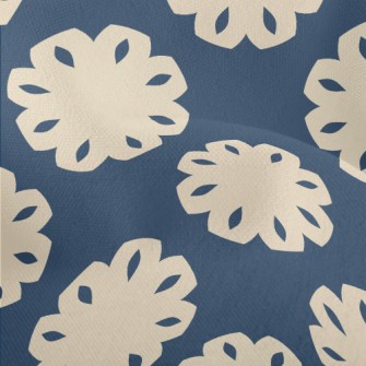 Flower Shape Paper Cutting Lightweight Performance Linen