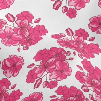 Valentine&#39;s Day Cherry Blo Lightweight Performance Linen