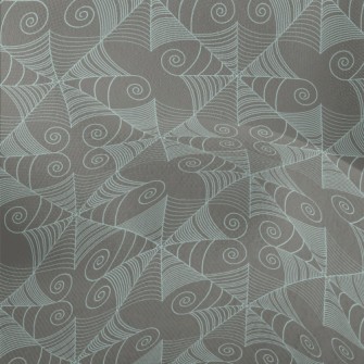 Light Blue Swirls Lightweight Performance Linen