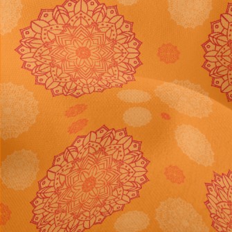 Traditional Mandala Pattern Lightweight Performance Linen