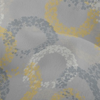 Colorful Bubble Circles Lightweight Performance Linen