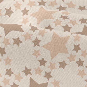 Brown Star Pattern Modern Jersey