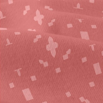 Pink Geometric Pattern Modern Jersey
