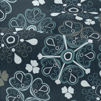 Ethnic Floral Pattern Modern Jersey