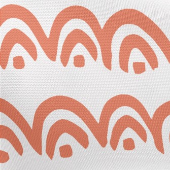 Hand Drawn Arch Doodle Pongee