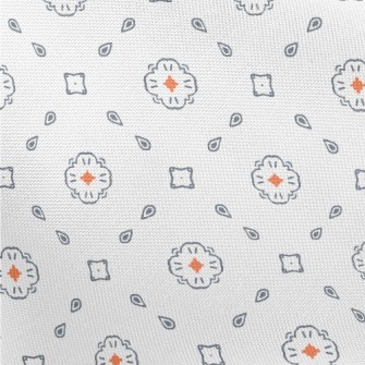 Symmetrical Hand-drawn Graphic Pongee