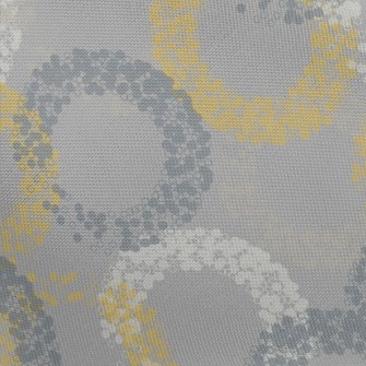 Colorful Bubble Circles Pongee