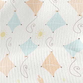 Cute Cartoon Kite Stretch Jersey
