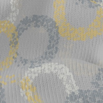 Colorful Bubble Circles Stretch Jersey