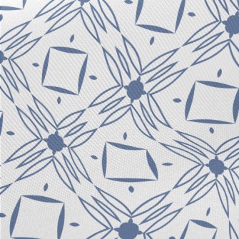 Decorative Geometric Figures Midweight Cotton Poplin