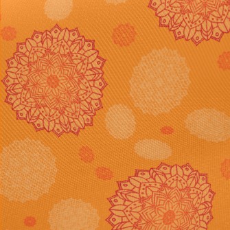 Traditional Mandala Pattern Midweight Cotton Poplin