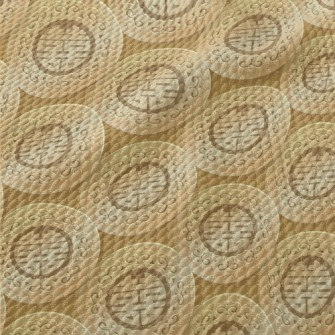 Golden Round Character Birdseye Piqué