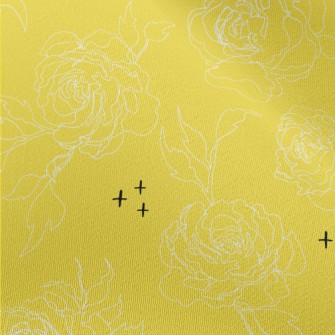 Beautiful Line Roses Chiffon