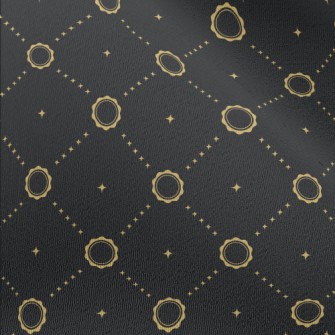 Stars And Sun Rhombus Chiffon