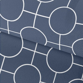 Simple Circles And Squares Waterproof Oxford