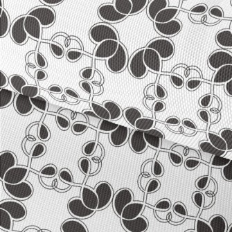 Abstract Monochrome Pattern Waterproof Oxford