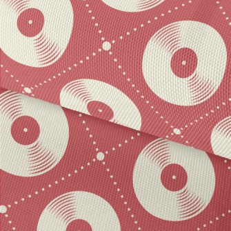 Vinyl Record Pattern Waterproof Oxford