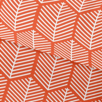 White Abstract Tree Waterproof Oxford