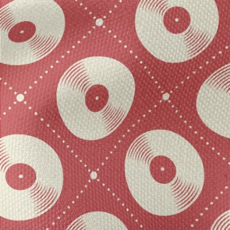 Vinyl Record Pattern Waterproof Canvas