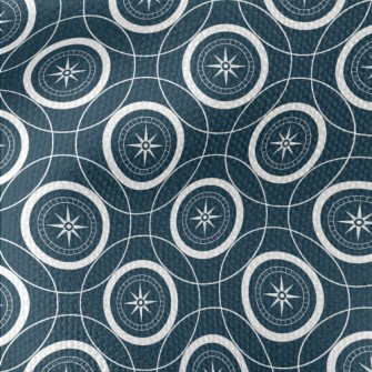 Compass And Circle Waterproof Canvas