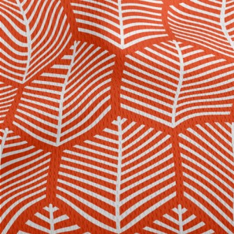 White Abstract Tree Athletic Mesh Flat Back