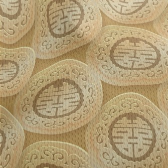 Golden Round Character Athletic Mesh Flat Back